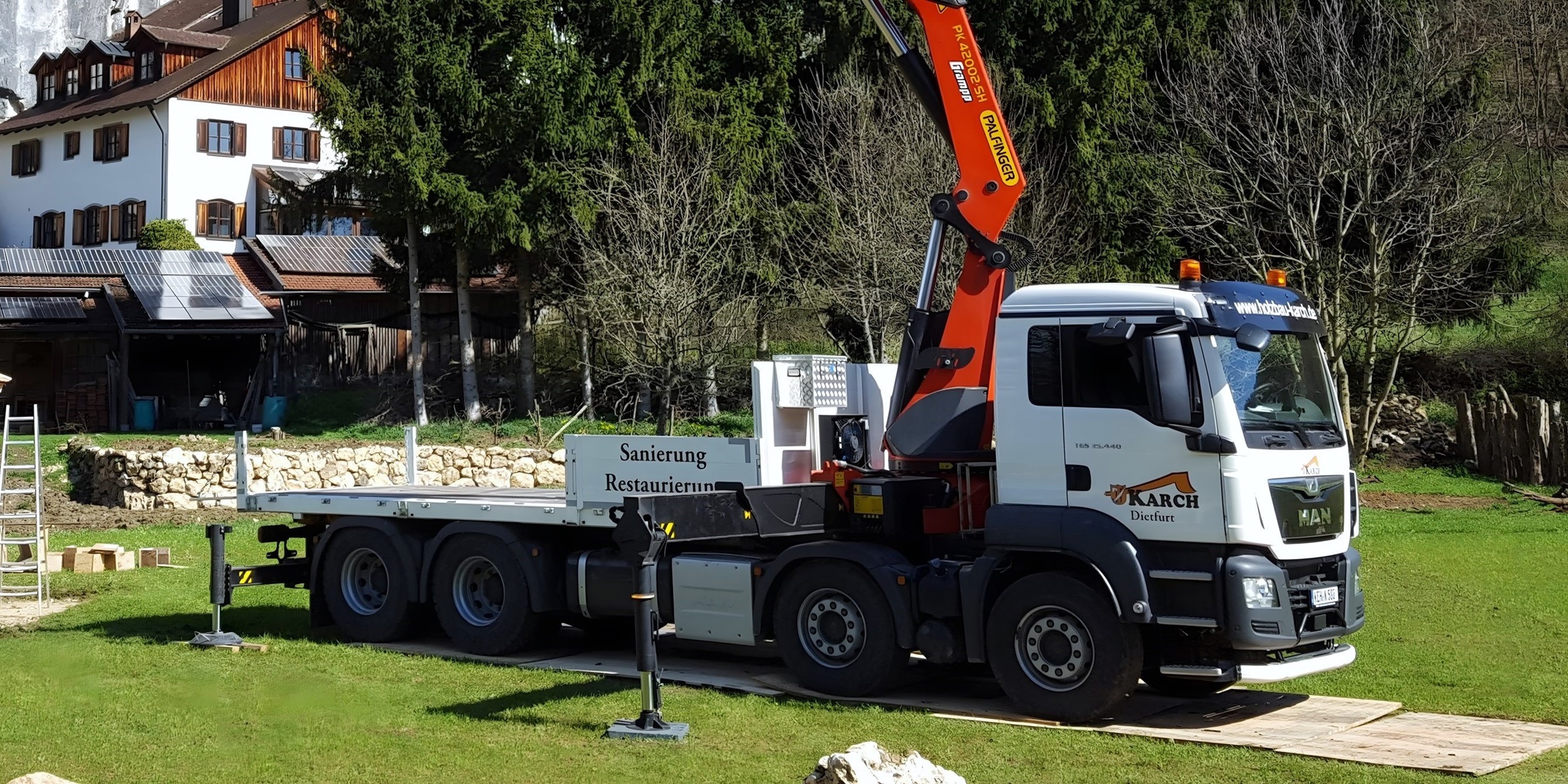 image Vierachser Autokran