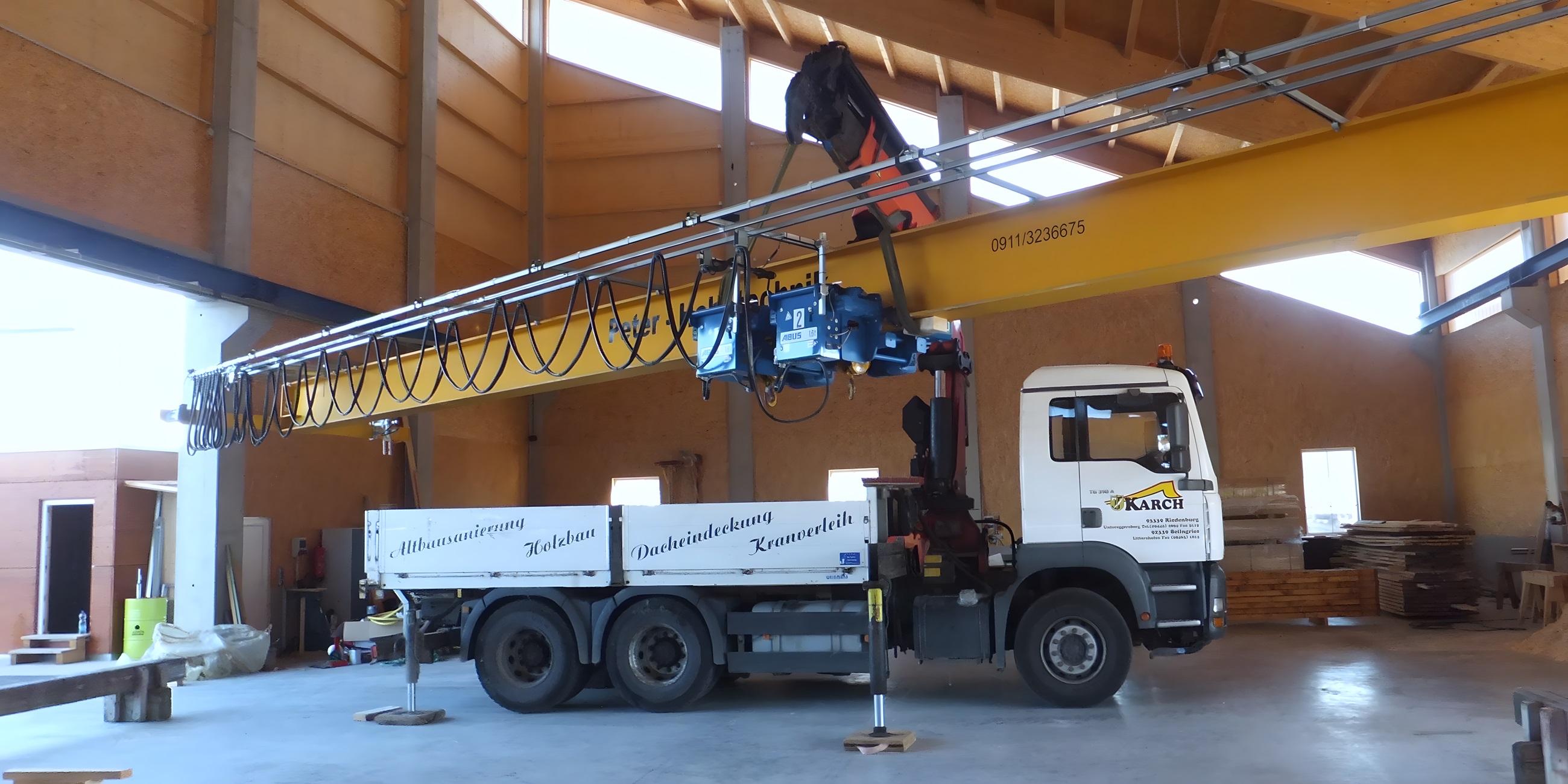 image Dreiachser Autokran